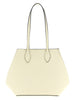 Valextra White Calfskin Tote Bag