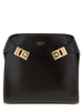 Ferragamo Brown Calfskin Crossbody Bag