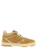 Gucci Beige Calfskin Athletic Sneakers