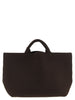 NAGHEDI Brown Neoprene Tote Bag