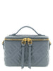 Fendi Blue Lamb Leather Handbag