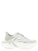 Fendi Gray Calfskin Athletic Sneakers