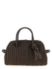 Jacquemus Brown Cotton Handbag