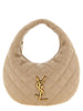 Saint Laurent Beige Lamb Leather Handbag