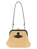 Vivienne Westwood Beige Cotton Clutch Bag