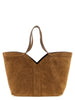 Saint Laurent Brown Calfskin Tote Bag