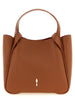 Christian Louboutin Brown Calfskin Tote Bag