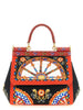 Dolce & Gabbana Multicolor Cotton Handbag