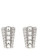 Self-Portrait Silver Cotton Earrings