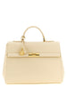 Dolce & Gabbana White Lamb Leather Handbag