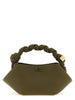 Ganni Bicolor Polyester Handbag