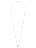 Rick Owens Silver Brass Necklace