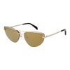 Emilio Pucci Gold Cat-Eye Sunglasses
