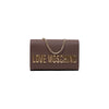 Love Moschino Brown Polyethylene Handbag