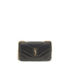 Saint Laurent Loulou Black Leather Crossbody Bag