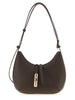Furla Goccia Brown Leather Shoulder Bag