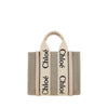 Chloé Woody Canvas Tote Bag