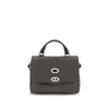 Zanellato Baby Postina Daily Gray Leather Satchel