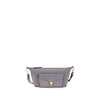 Coccinelle Gray Calf Leather Bos Taurus Shoulder Bag