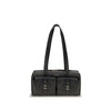 Coccinelle Mavery Black Leather Shoulder Bag
