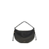 Coccinelle Thess Black Leather Shoulder Bag