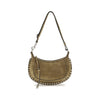 Isabel Marant Beige Oskan Moon Shoulder Bag