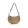 Isabel Marant Beige Oskan Moon Shoulder Bag