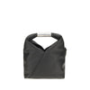 MM6 Black Calf Leather Bos Taurus Handbag