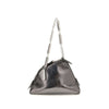 The Attico Silver Calf Leather Bos Taurus Handbag