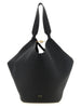 Khaite Black Calfskin Tote Bag