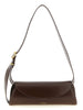Jil Sander Brown Calfskin Shoulder Bag