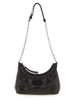 Τσάντα Furla Maison Margiela Black από δέρμα αρνιού
