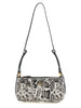 PINKO Gray Calfskin Crossbody Bag
