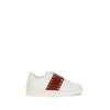 Παπούτσια Valentino Garavani Rockstud Untitled White Calfskin Sneakers