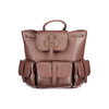 Coccinelle Brown Leather Backpack
