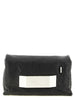 Rick Owens Black Lamb Leather Clutch Bag