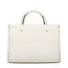 Jimmy Choo Avenue Μικρή Λευκή Δερμάτινη Τσάντα Tote