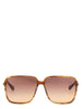 Chloé Brown Acetate Sunglasses