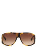 Chloé Brown Acetate Sunglasses