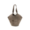 Khaite Beige Calf Leather Bos Taurus Shoulder Bag