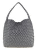 Naghedi Nomad Medium Gray Shoulder Bag