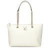Jimmy Choo White Leather Shoulder Bag