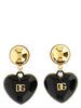 Σκουλαρίκια Dolce & Gabbana από μαύρο ορείχαλκο