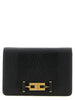 Elisabetta Franchi Black Polyester Clutch Bag