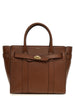 Mulberry Brown Bovine Leather Tote Bag