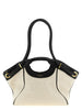 Balmain Bicolor Cotton Tote Bag
