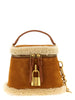 Balmain Brown Calfskin Handbag