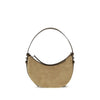 Tory Burch Beige Suede Leather Shoulder Bag