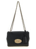 Mulberry Black Goatskin Crossbody Bag