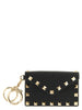 Valentino Garavani Black Calfskin Cardholder